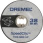 Preview: Dremel EZ SpeedClic Schleifscheibe, 2615S541JA